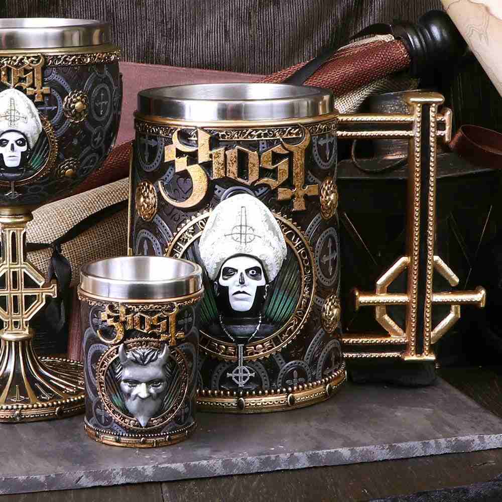Nemesis Now Ghost - Gold Meliora Tankard - Multicolours